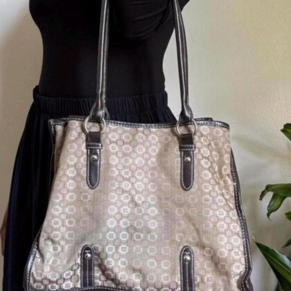 Merona Women's Brown and Khaki Bag